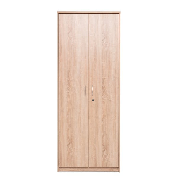 Dulap pentru produse de curățenie, 2 uși, aspect de lemn Intertrade Kiel