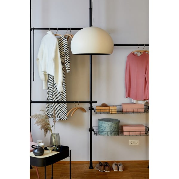 Suport pentru haine negru telescopic din metal Herkules – Wenko-image-1