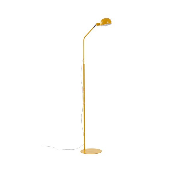 Lampadar galben cu structură flexibilă din metal (înălțime 146 cm) Lincon – Jotex