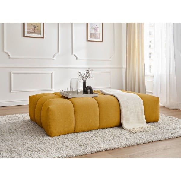 Taburet galben ocru Everest – Bobochic Paris-image-1