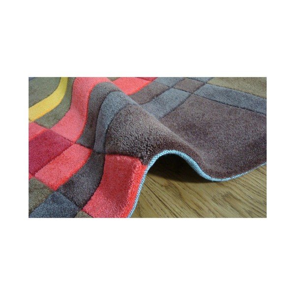 Covor Plaid Orange, 80x150 cm-image-2