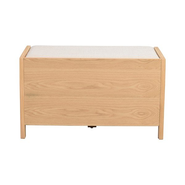 Bancă în culoare naturală Hillmond – Rowico-image-4