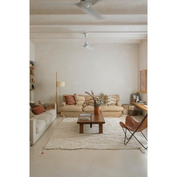 Covor alb lavabil/țesut manual din lână 170x240 cm Enkang Ivory – Lorena Canals-image-4