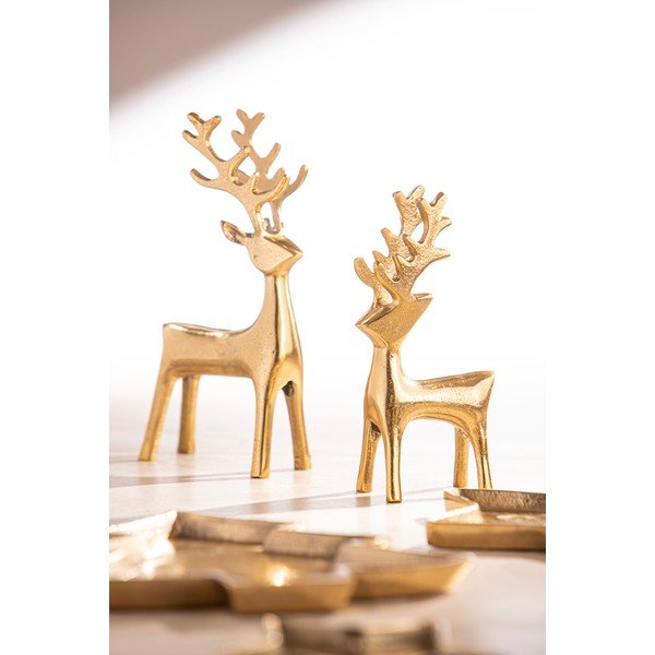 Figurină de Crăciun din metal (înălțime 9 cm) Noelle Reindeer – Ladelle-image-1