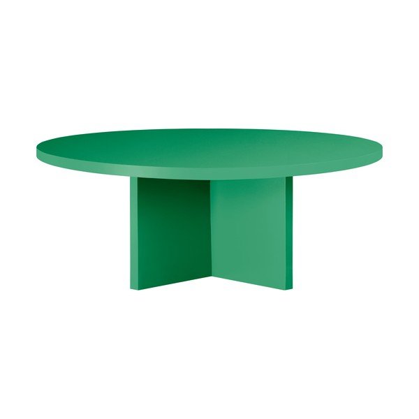 Măsuță de cafea verde rotundă ø 100 cm Pausa – Really Nice Things-image-4