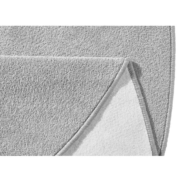 Covor gri deschis rotund ø 133 cm Fancy – Hanse Home-image-3
