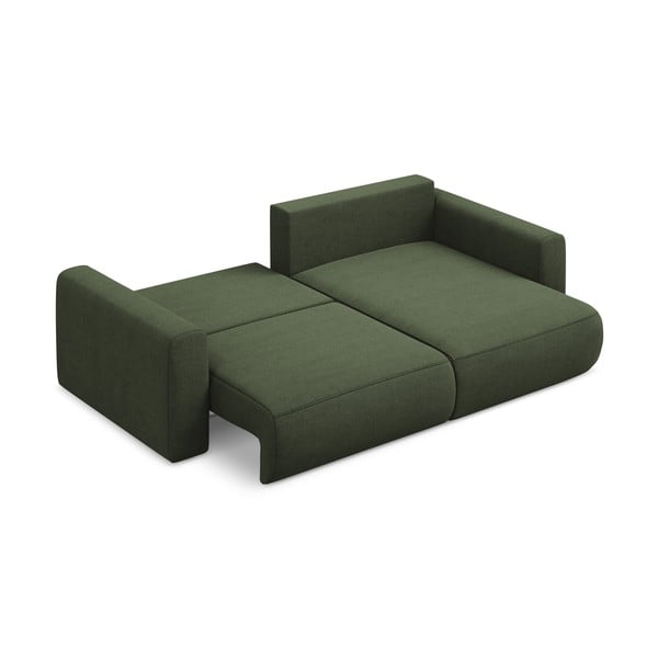 Colțar kaki extensibil/cu spațiu de depozitare (cu colț pe partea dreaptă/cu șezlong) Kapua – Makamii-image-3