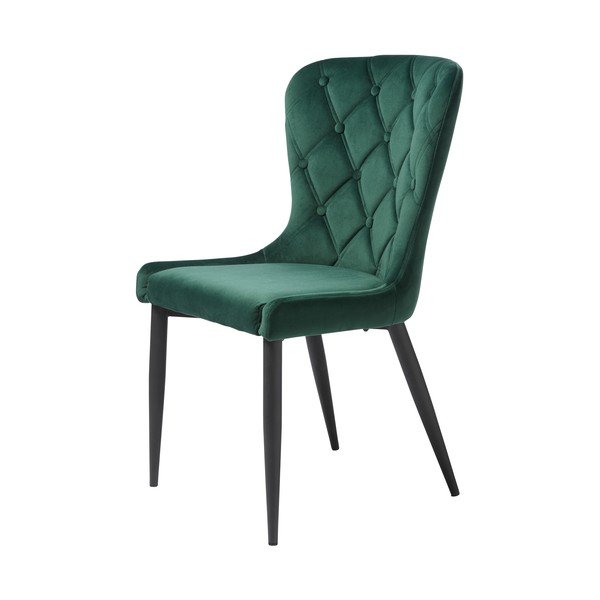 Scaun de dining verde din catifea Granby – Unique Furniture-image-2