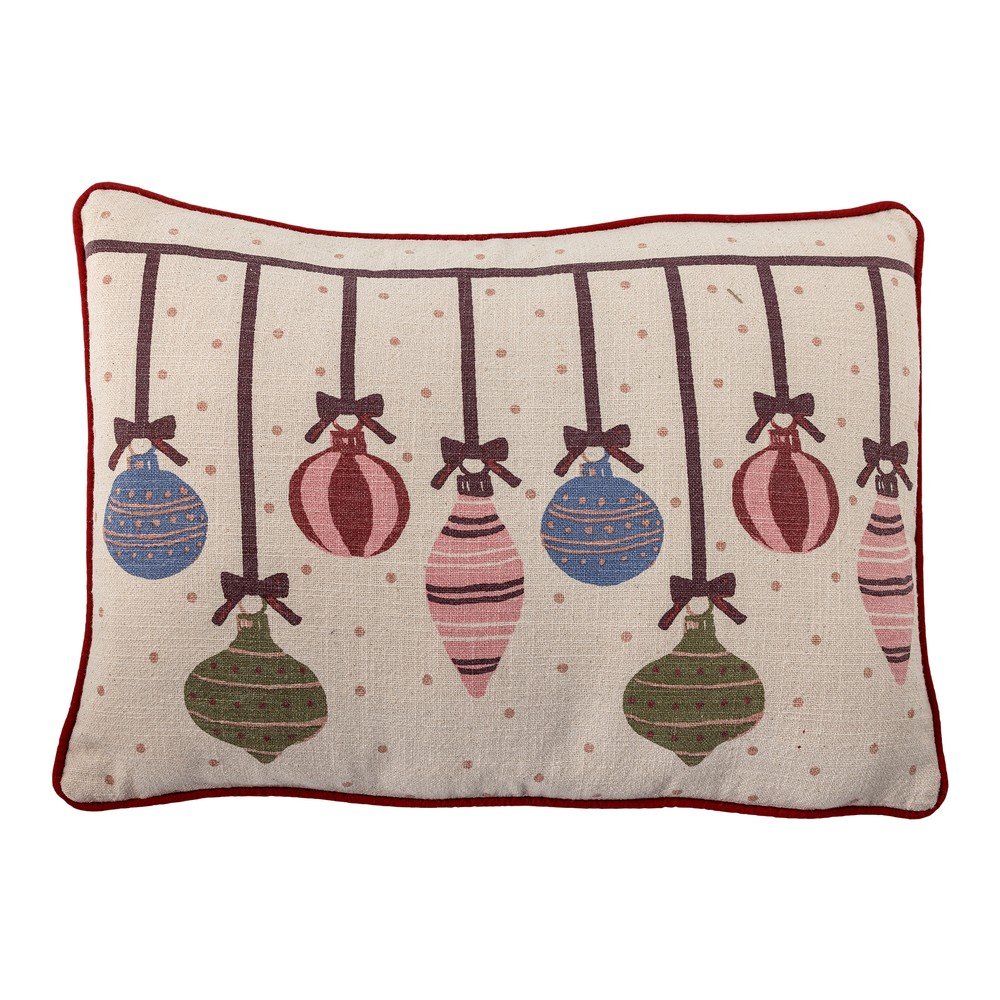 Pernă decorativă din bumbac 35x50 cm cu model de Crăciun Ornamentia – Bloomingville