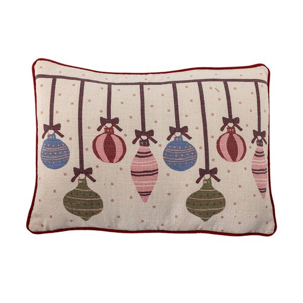 Pernă decorativă din bumbac 35x50 cm  cu model de Crăciun Ornamentia – Bloomingville
