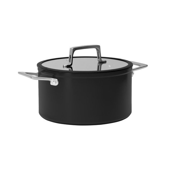 Oală cu capac/cu suprafață ceramică 5,5 l Meda 4.0 – FABINI