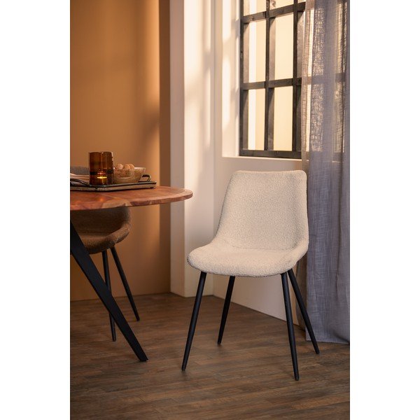 Scaun de dining crem Kate – Light & Living-image-1