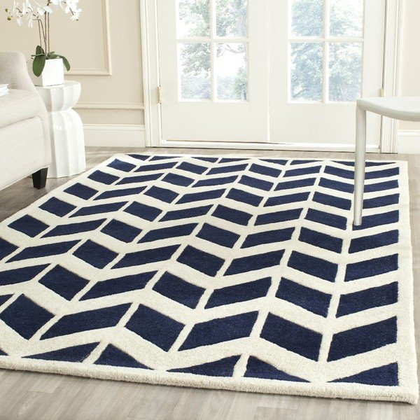 Covor Safavieh Brenna Navy, 243 x 152 cm-image-2