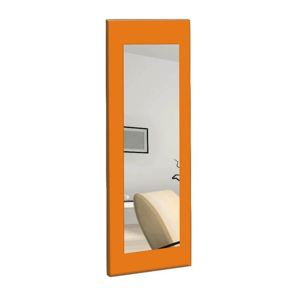 Oglindă de perete Concept Chiva, 40x120 cm, portocaliu