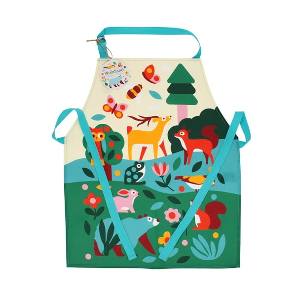 Șorț de bucătărie pentru copii din bumbac Woodland – Rex London-image-3