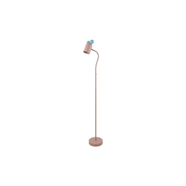 Lampadar albastru deschis/roz cu abajur din metal (înălțime 133,5 cm) Mouse – GTV