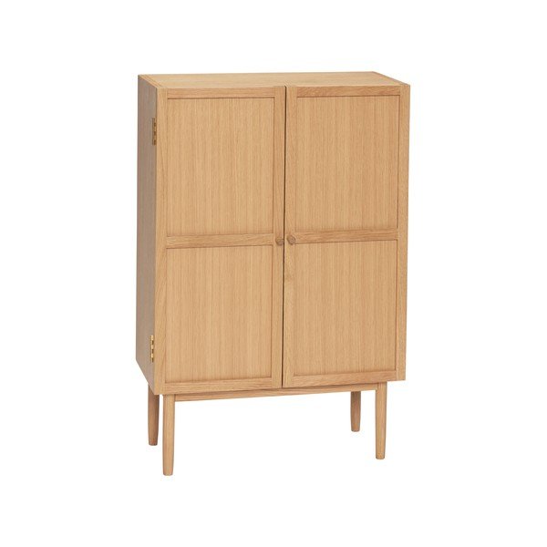 Dulap lemn din lemn de stejar 60x90 cm Candour – Hübsch-image-4