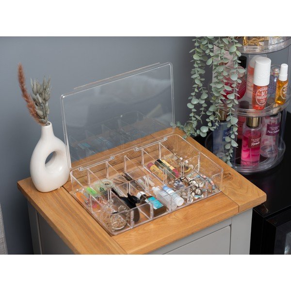 Organizator de baie pentru cosmetice din plastic – Addis-image-1