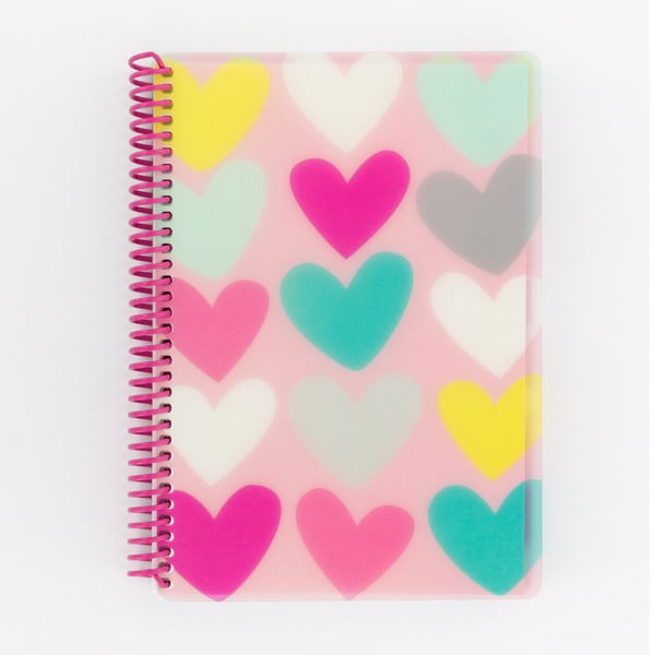 Caiet A5 GO Stationery Hearts Icecream