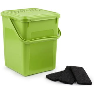 Filtre de carbon de rezervă pentru containerul de deșeuri compostabile în set de 3 buc. - Rotho