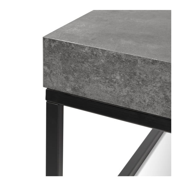 Masuță de cafea cu aspect de beton TemaHome Petra Low-image-1