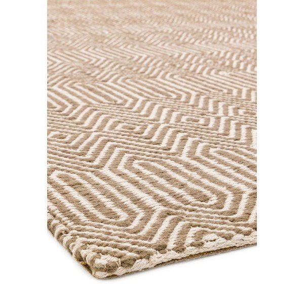 Covor maro deschis din lână 120x170 cm Sloan – Asiatic Carpets-image-2