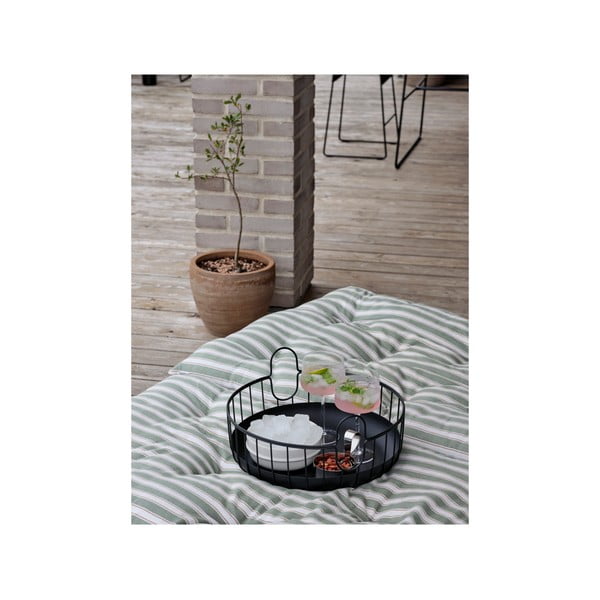 Coș de depozitare din sârmă din metal ø 38x18 cm Inu – Zone-image-1