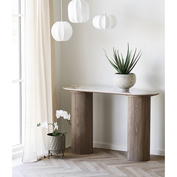 Ghiveci decorativ din metal ø 21 cm Tule – House Nordic-image-1