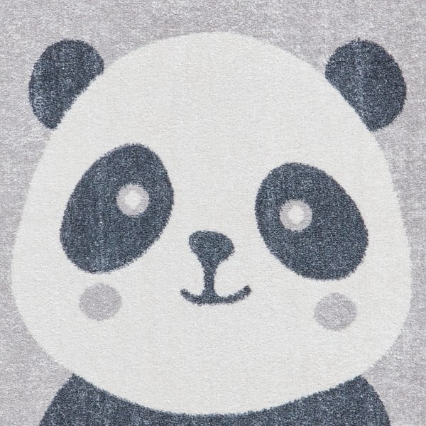 Covor pentru copii gri deschis 120x170 cm Vida Kids Panda – Think Rugs-image-2