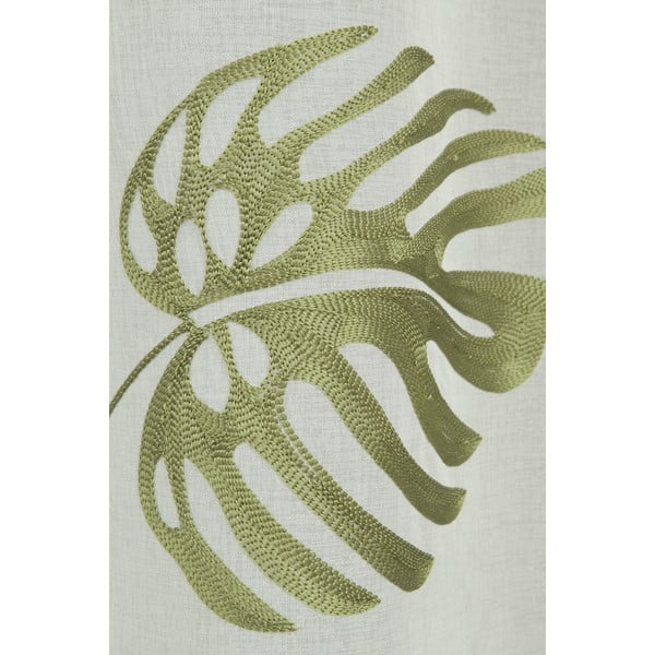 Perdea albă-verde din voal 135x245 cm – Sehlbach-image-2