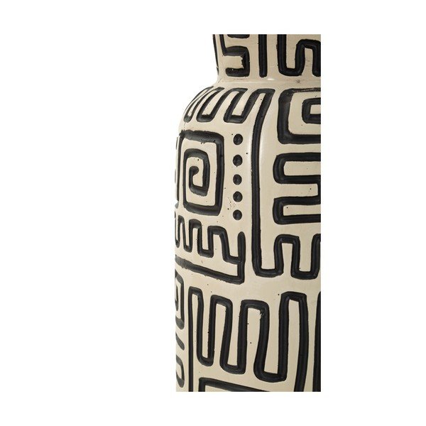 Lampadar negru/crem cu abajur textil (înălțime 145 cm) Nairobi – Mauro Ferretti-image-2