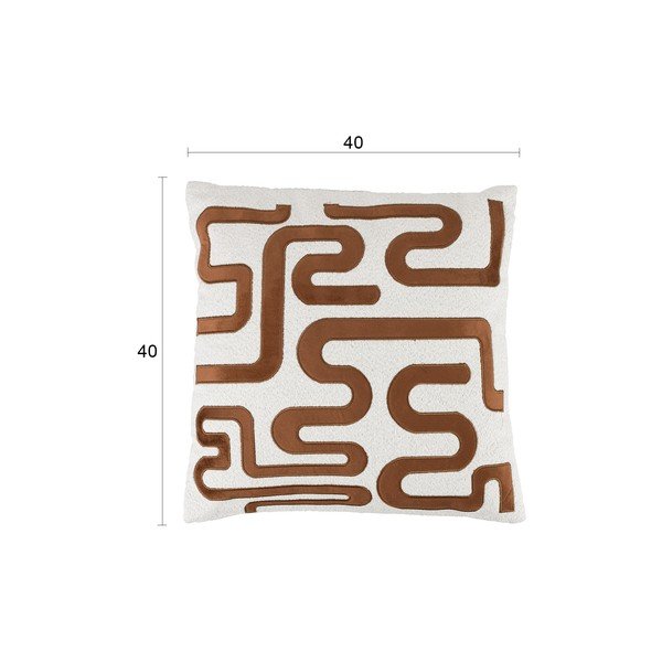 Pernă decorativă din catifea 40x40 cm Ayur – White Label