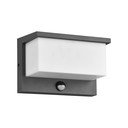 Corp de iluminat pentru exterior cu senzor de mișcare (înălțime 15 cm) Nestos – Trio