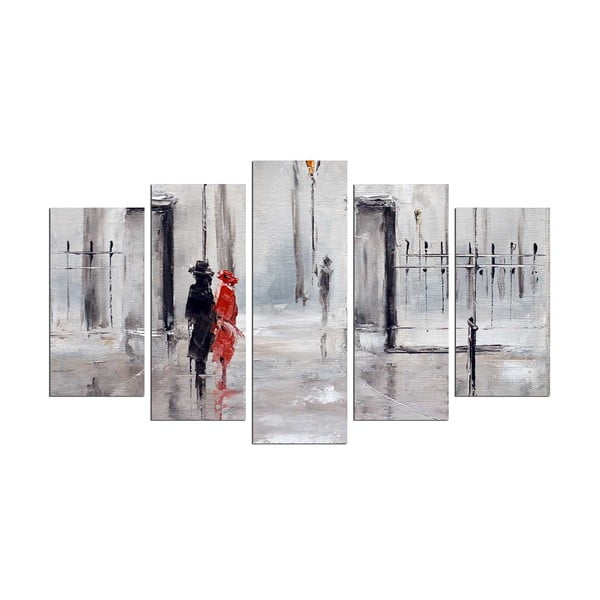 Tablou din mai multe piese Man And Woman, 110 x 60 cm