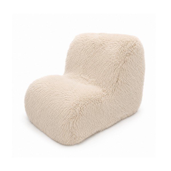 Fotoliu de copii bej Mammoth – Meowbaby