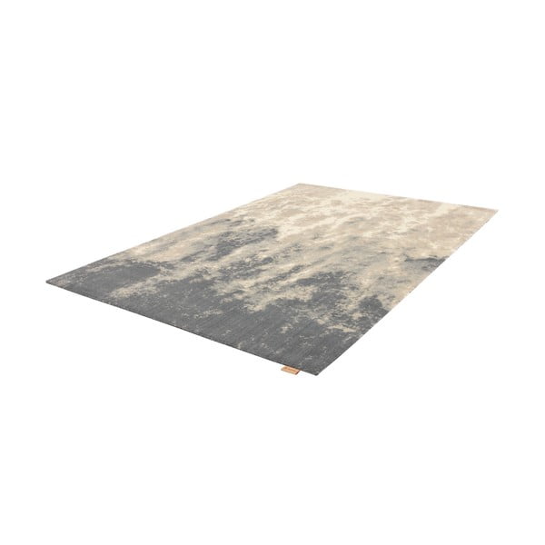Covor gri/bej din lână 133x190 cm Niagara graphite – Agnella-image-4