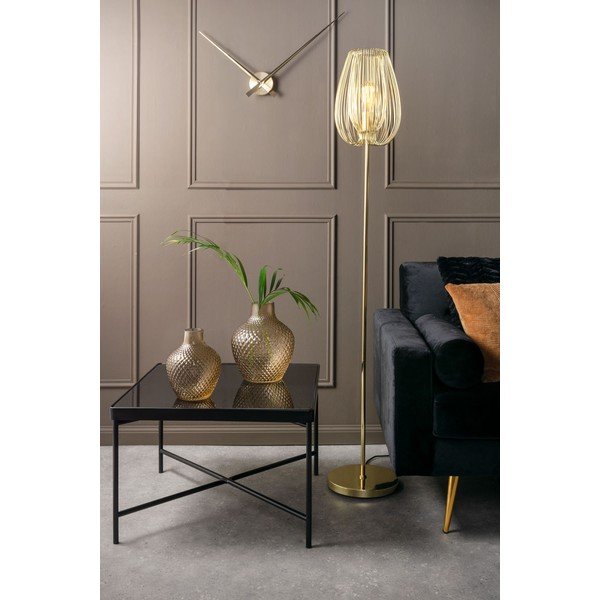 Lampadar Leitmotiv Lucid, înălțime 150 cm, auriu-image-1