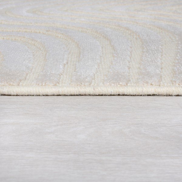 Covor din lână bej 230x160 cm Patna Channel - Flair Rugs-image-4