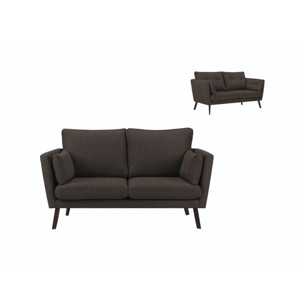 Canapea cu 2 locuri Mazzini Sofas Elena, maro-image-2