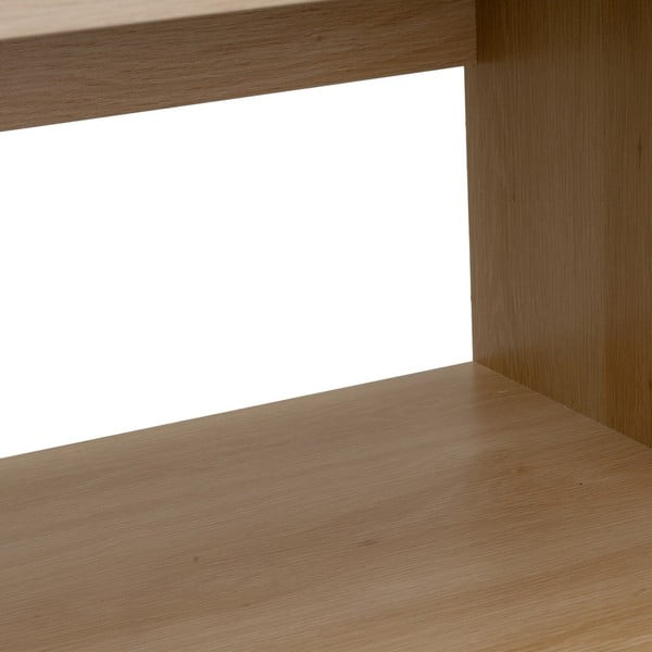 Bibliotecă în culoare naturală 80x120x40 cm Naroa – Casa Selección-image-3