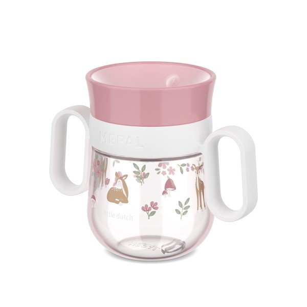 Set de veselă pentru copii 3 buc. din plastic Fairy Garden – Mepal-image-4
