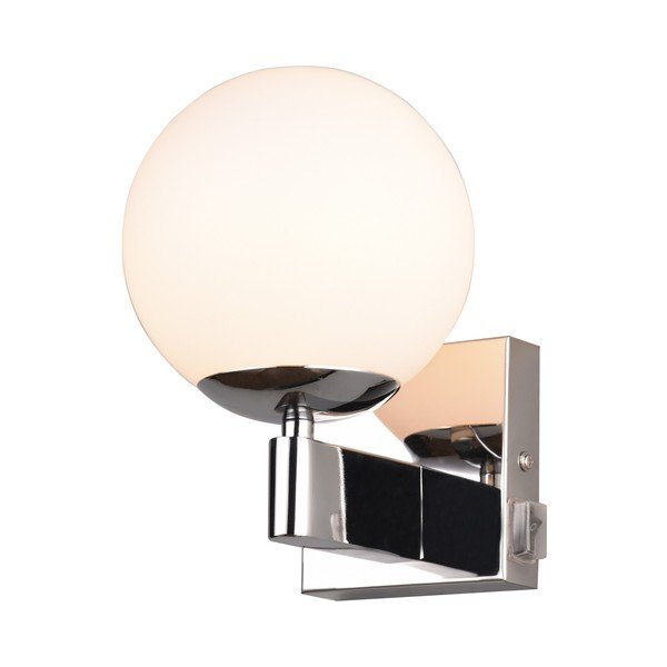 Aplică de perete argintie ø 14 cm Kula – Trio