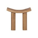 Scaun tip taburet în culoare naturală din lemn de paulownia Japan – WOOOD