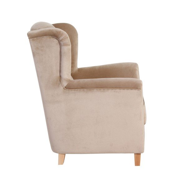 Fotoliu Max Winzer Agnetha Suede, bej-image-3