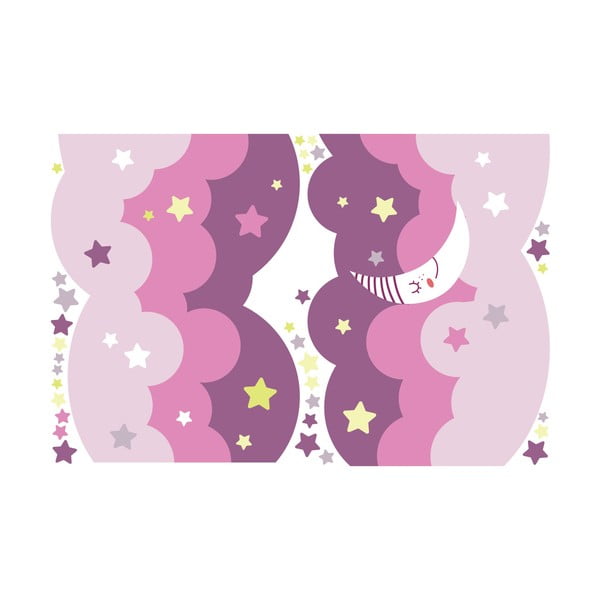 Autocolant Ambiance Scandinavian Clouds Starry Sky-image-2