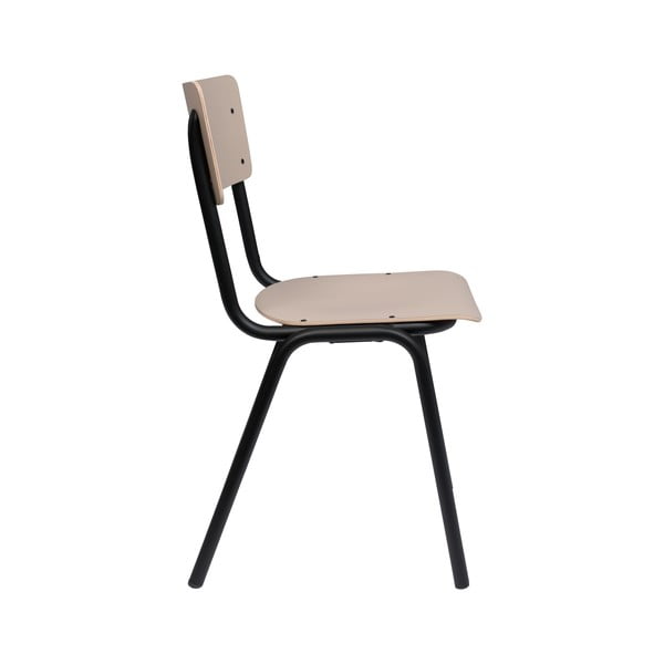 Scaune de dining bej 4 buc. Back to school – Zuiver-image-2