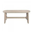 Bancă în culoare naturală din lemn masiv Eli – Blomus