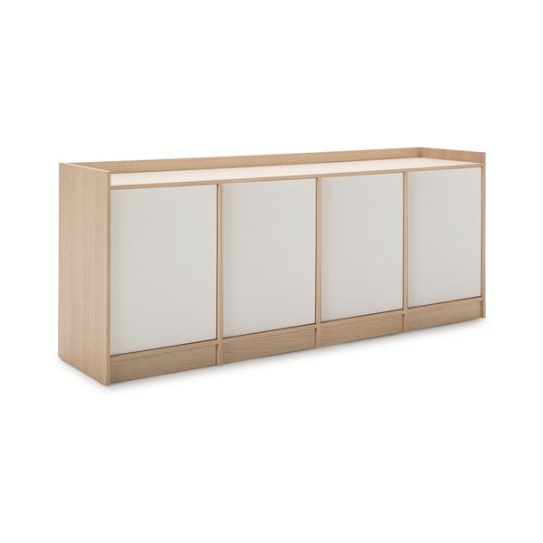 Comodă Marckeric Antara, alb-image-2