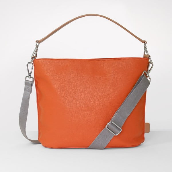 Geantă peste umăr, cu baretă Caroline Gardner Finsbury Fashion Bag Bag, portocaliu