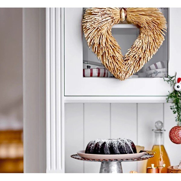 Boluri mici albe-verzi 2 buc. din gresie 500 ml  cu model de Crăciun Jolly – Bloomingville-image-1